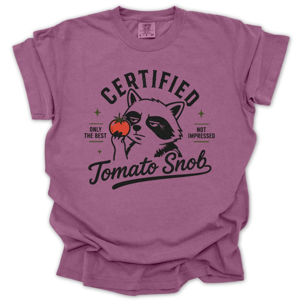 Certified Tomato Snob T-shirt
