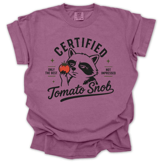 Certified Tomato Snob T-shirt