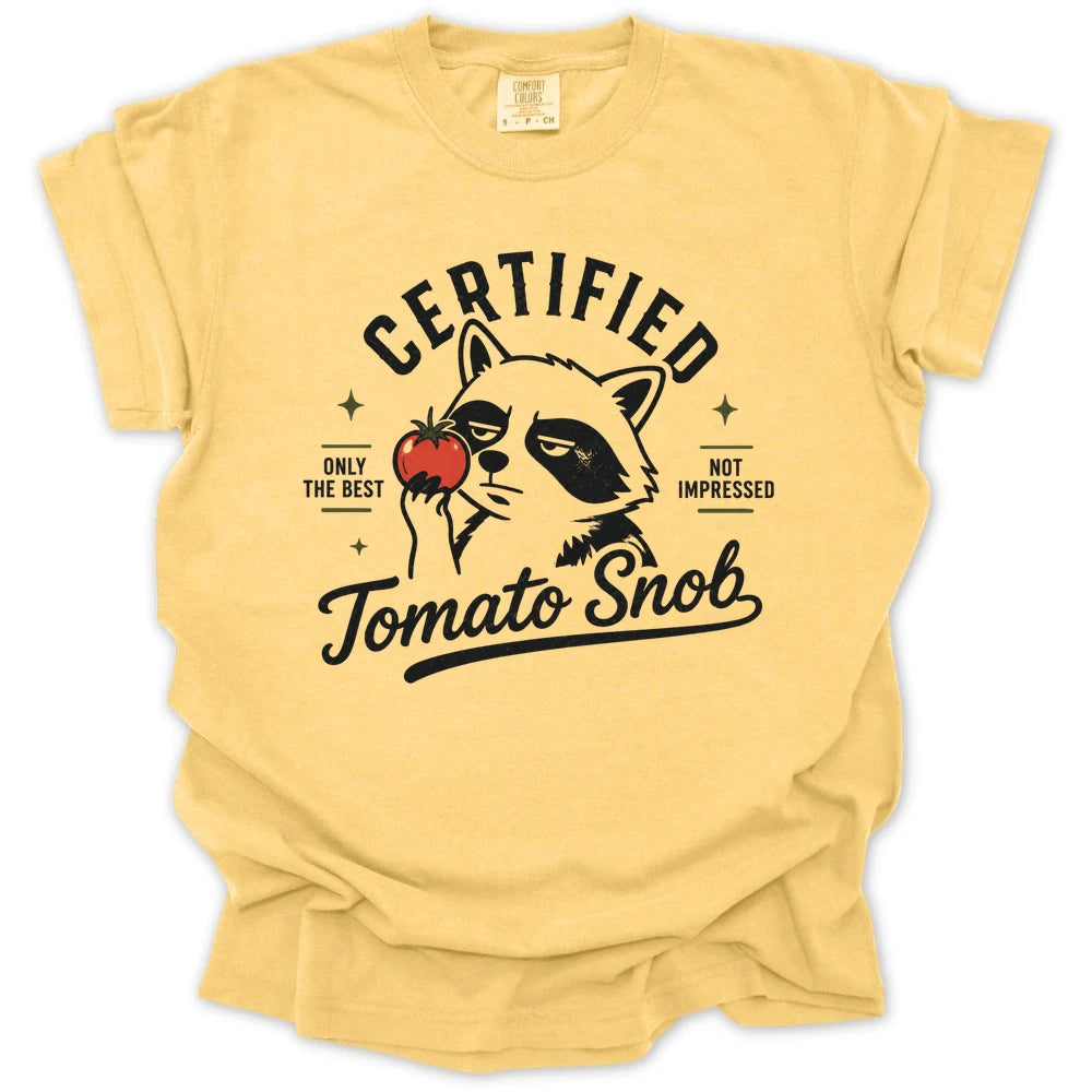 Certified Tomato Snob T-shirt