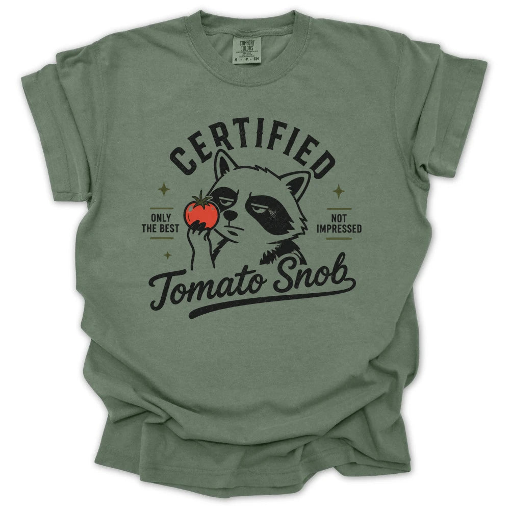 Certified Tomato Snob T-shirt