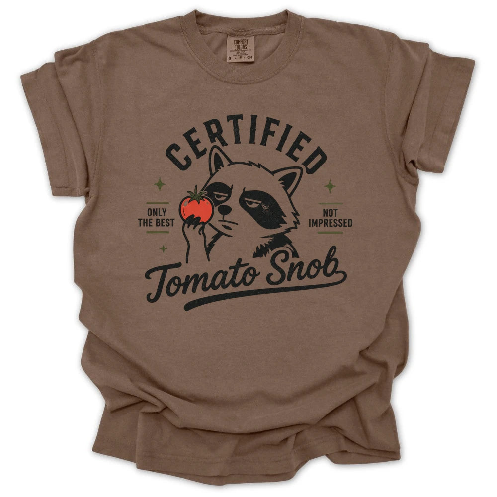 Certified Tomato Snob T-shirt