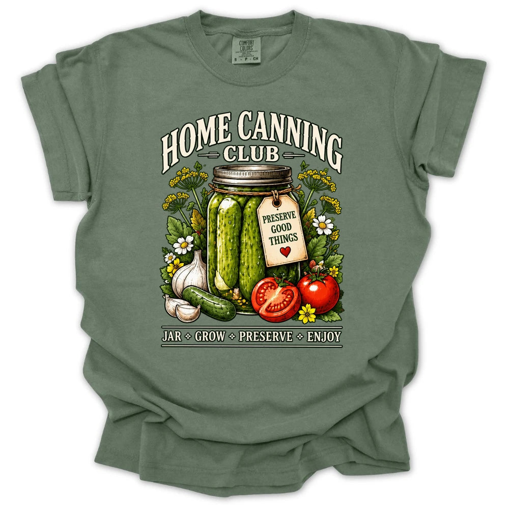 Home Canning Club T-shirt