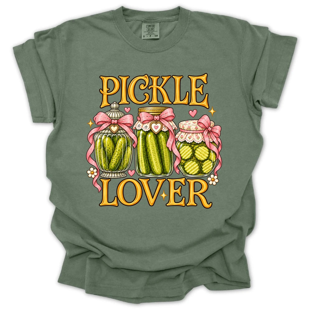 Coquette Pickle Lover T-shirt