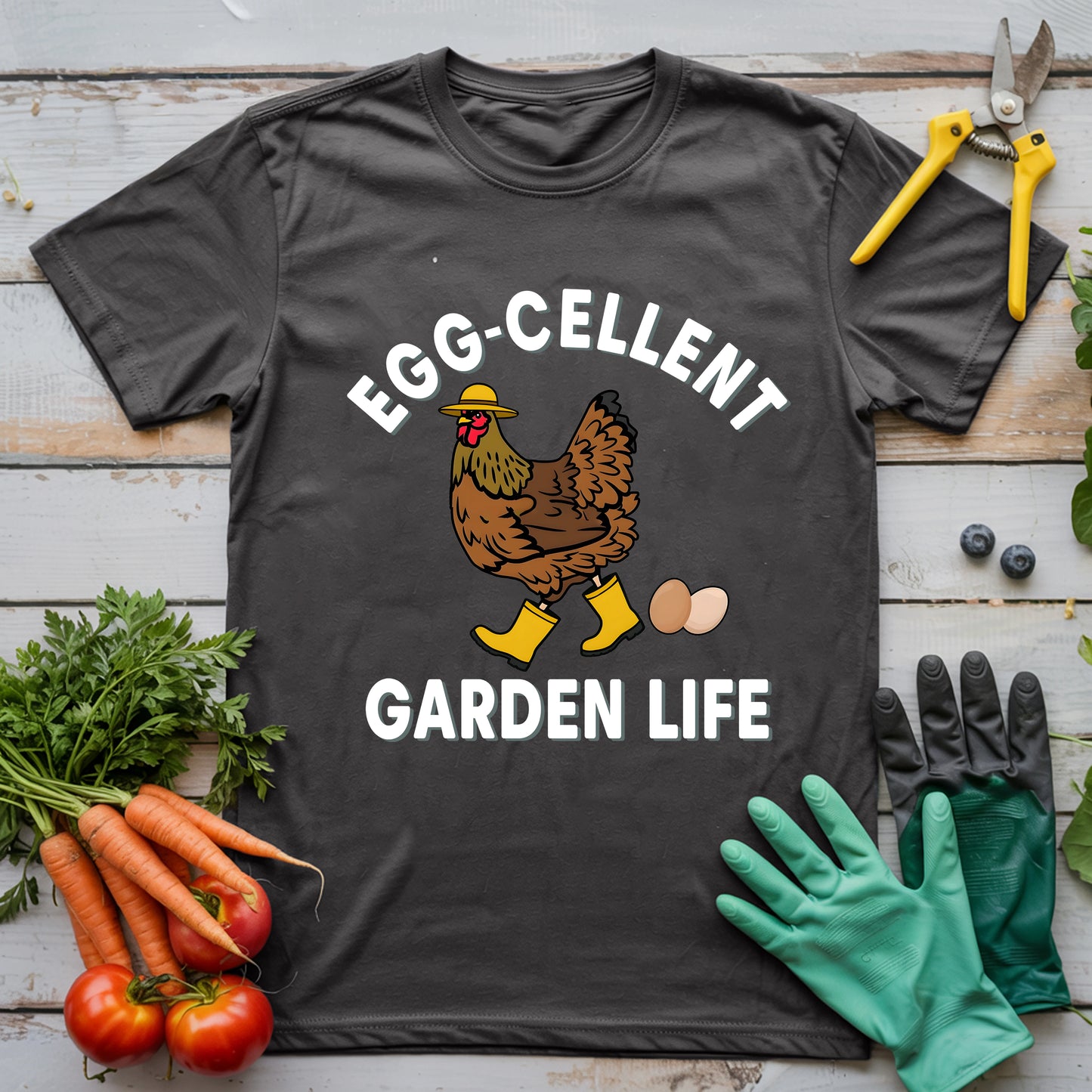 Egg-Cellent Garden Life T-Shirt