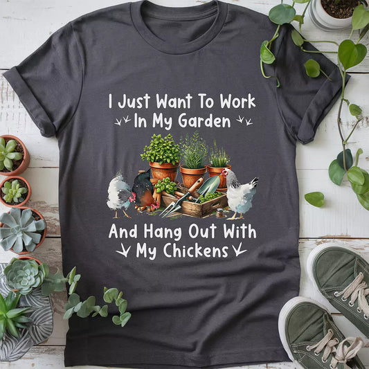 Garden & Chickens T-Shirt