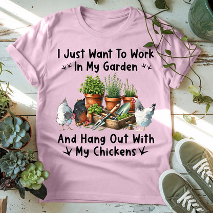 Garden & Chickens T-Shirt