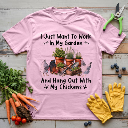 Garden & Chickens T-Shirt