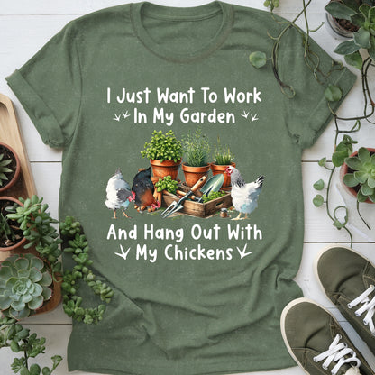 Garden & Chickens T-Shirt