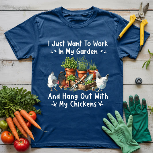 Garden & Chickens T-Shirt