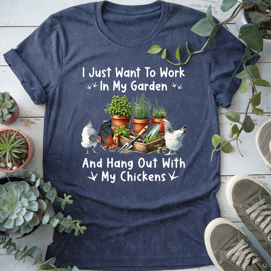 Garden & Chickens T-Shirt
