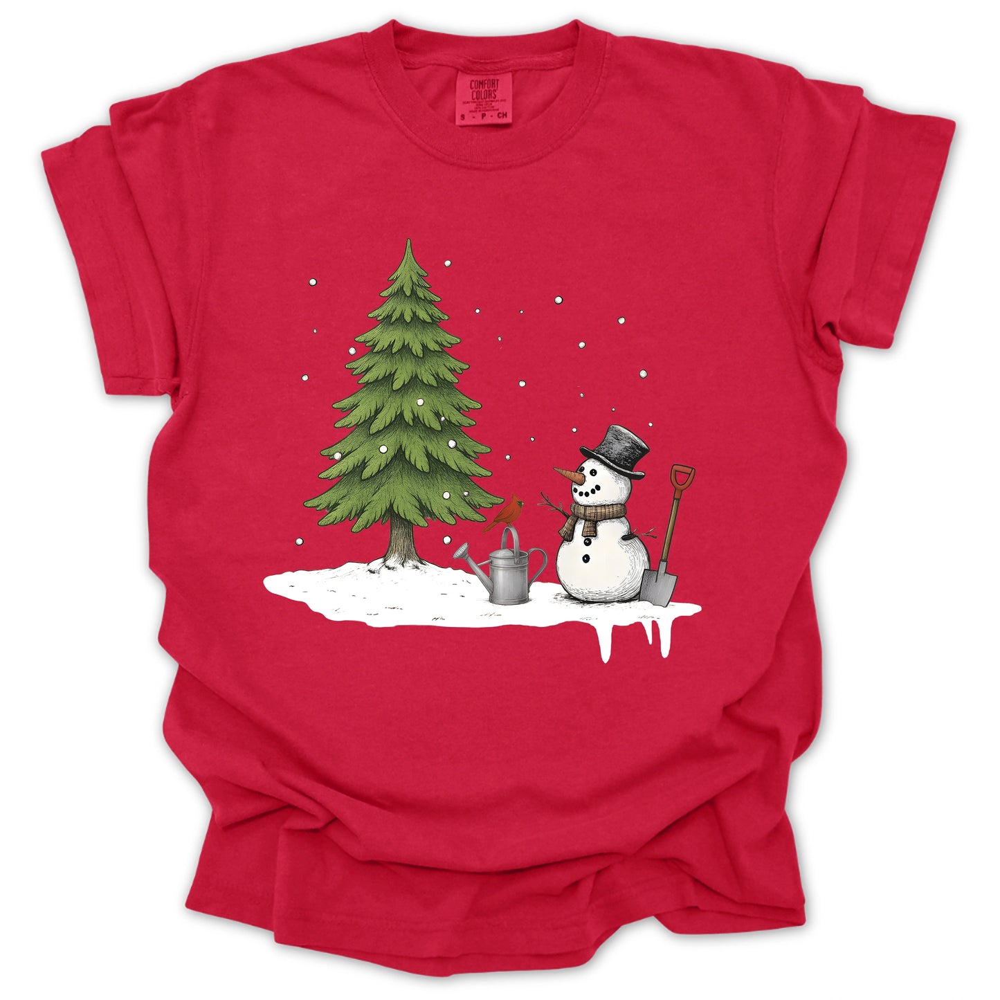 Garden Snowman T-Shirt