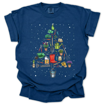 Garden Christmas Tree T-Shirt