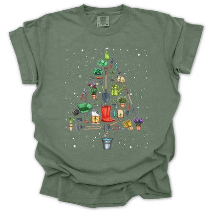 Garden Christmas Tree T-Shirt