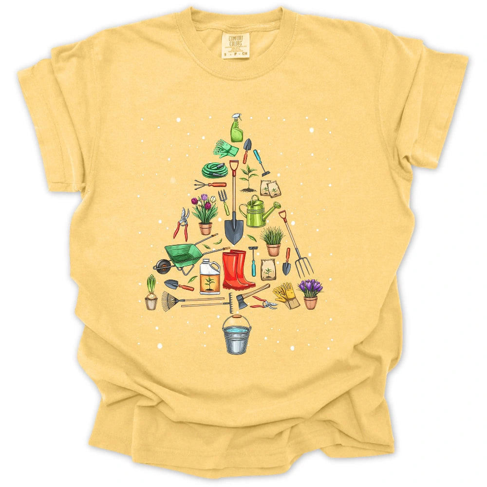 Garden Christmas Tree T-Shirt