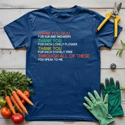 Gardener’s Prayer T-shirt