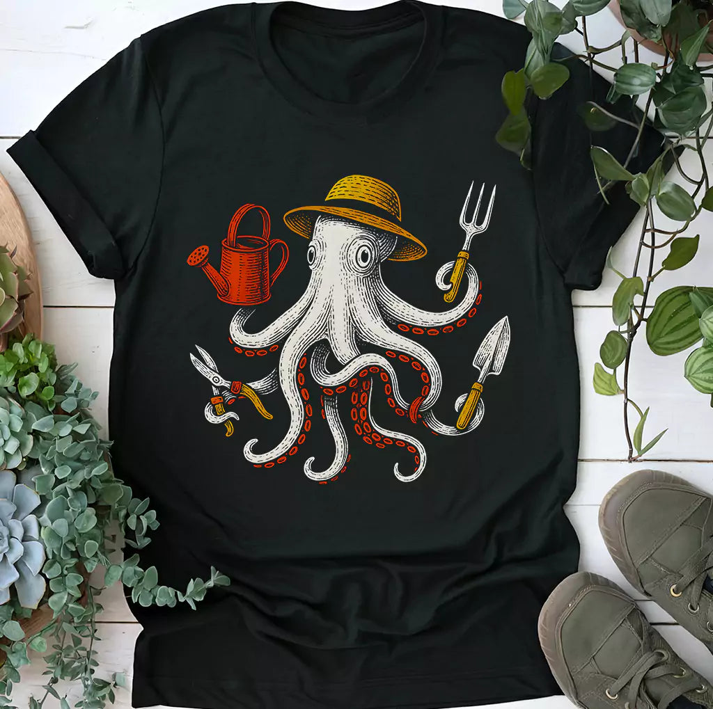 Octopus Gardener T-Shirt