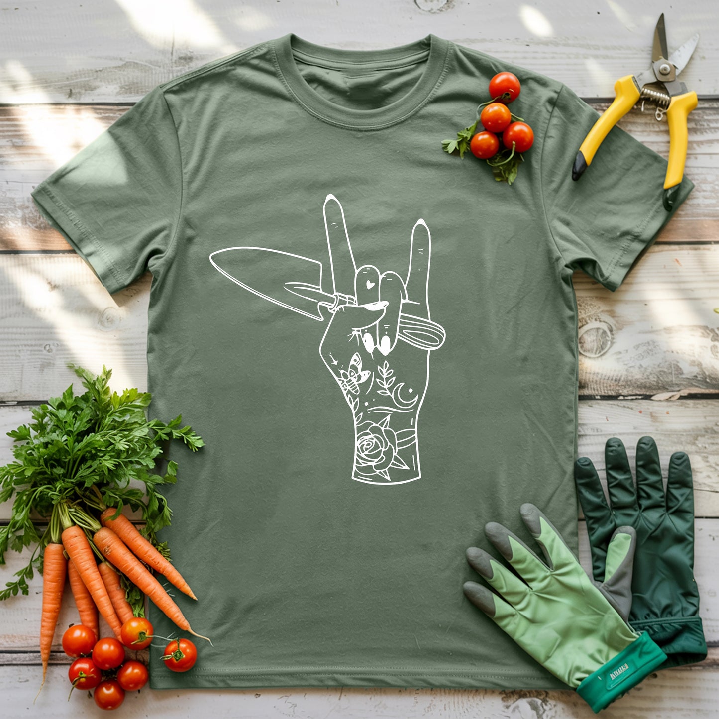 Gardening Rock T-shirt