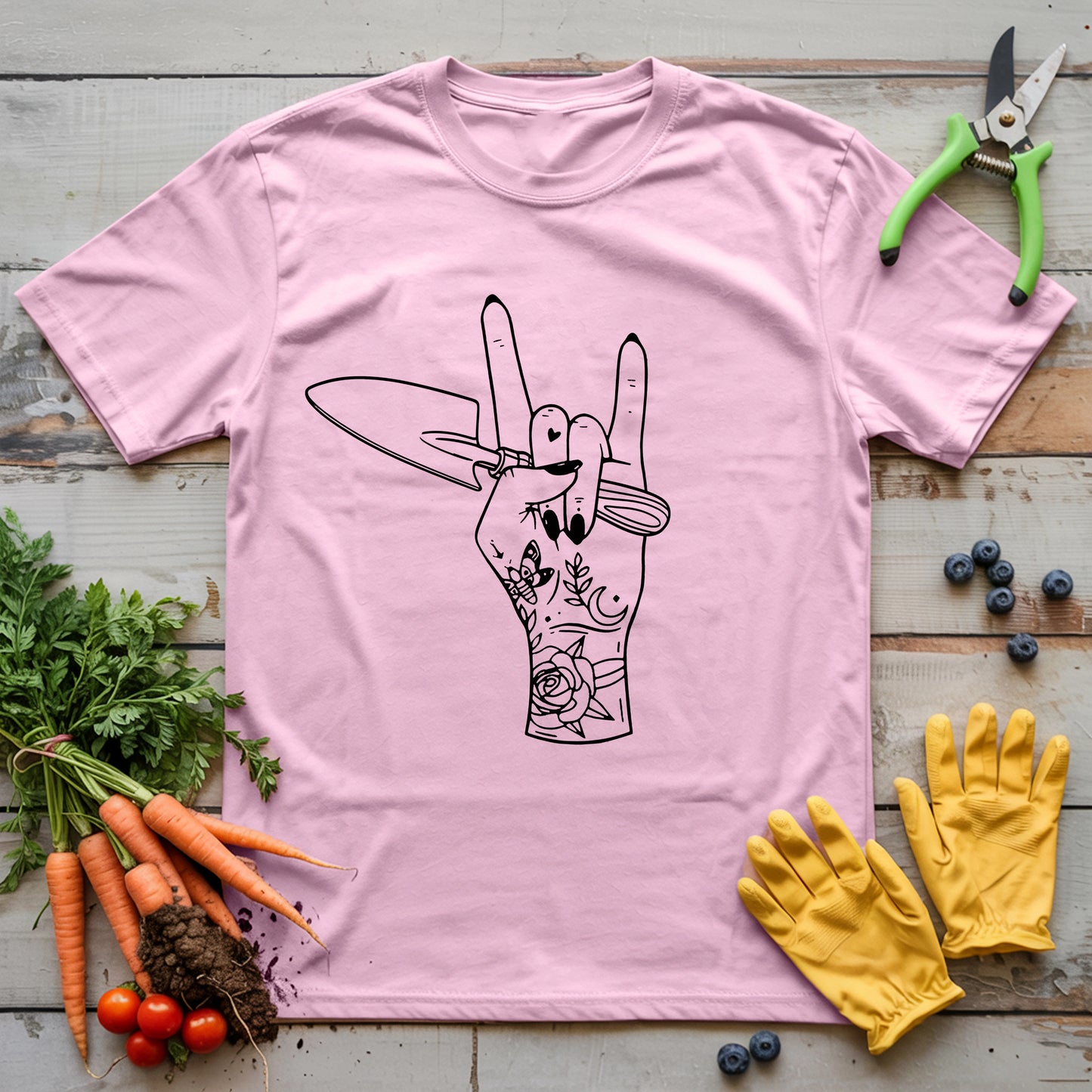 Gardening Rock T-shirt