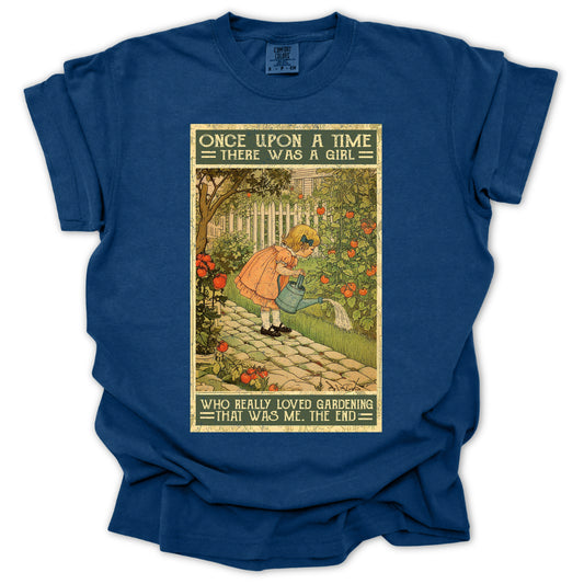Girl Who Loves Gardening T-Shirt