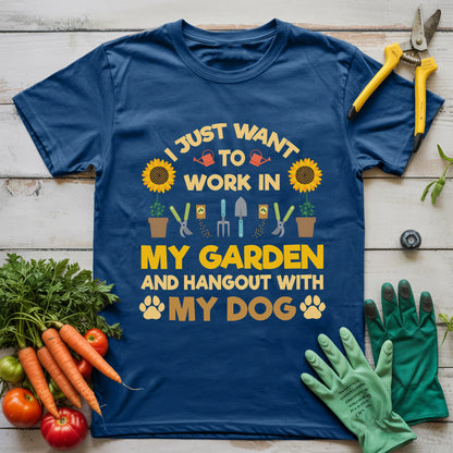 Hang Out with My Dog T-Shirt