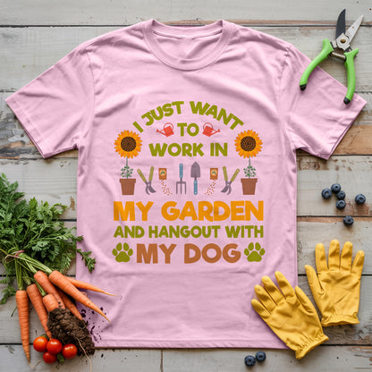 Hang Out with My Dog T-Shirt