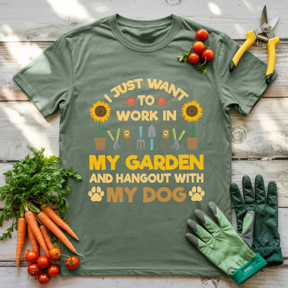 Hang Out with My Dog T-Shirt