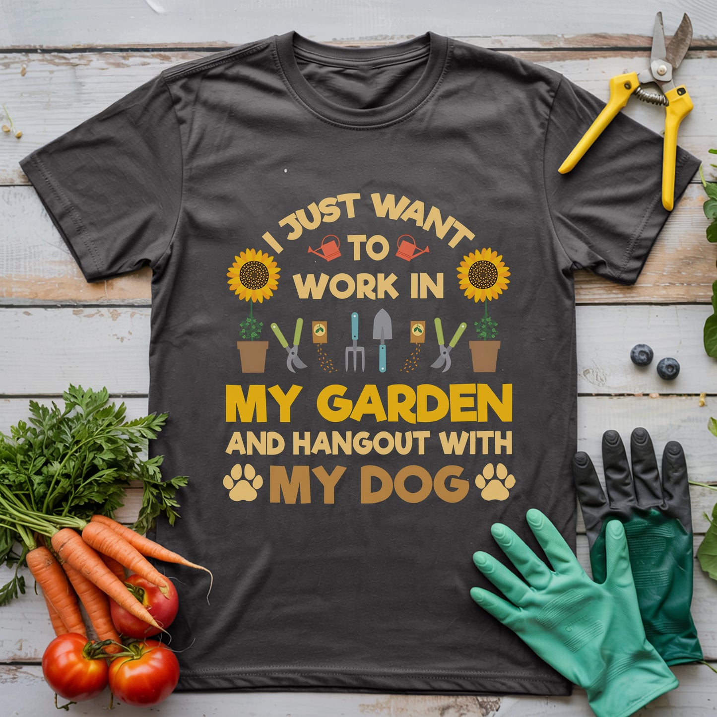 Hang Out with My Dog T-Shirt