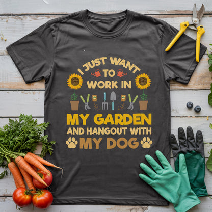 Hang Out with My Dog T-Shirt