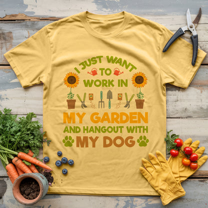 Hang Out with My Dog T-Shirt