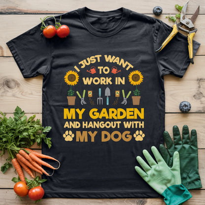Hang Out with My Dog T-Shirt
