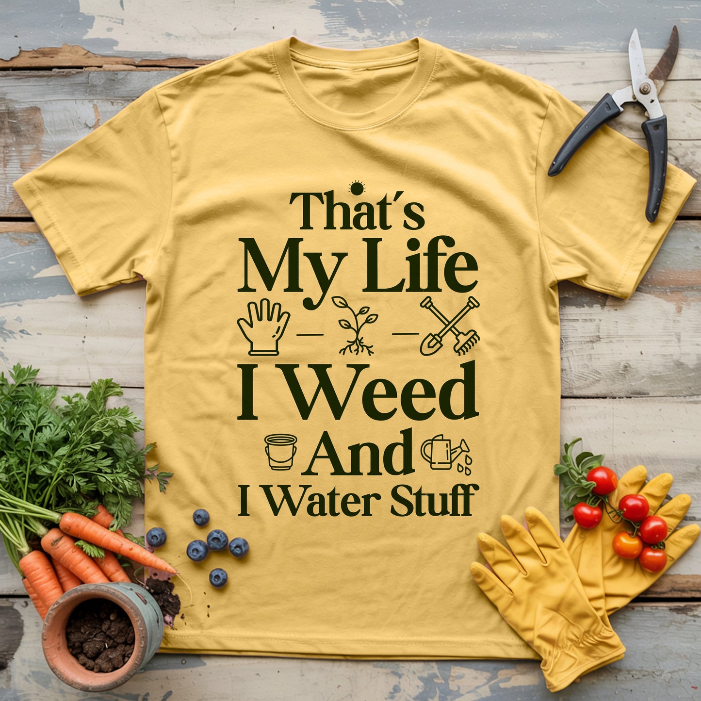 I Weed And Water Stuff T-Shirt