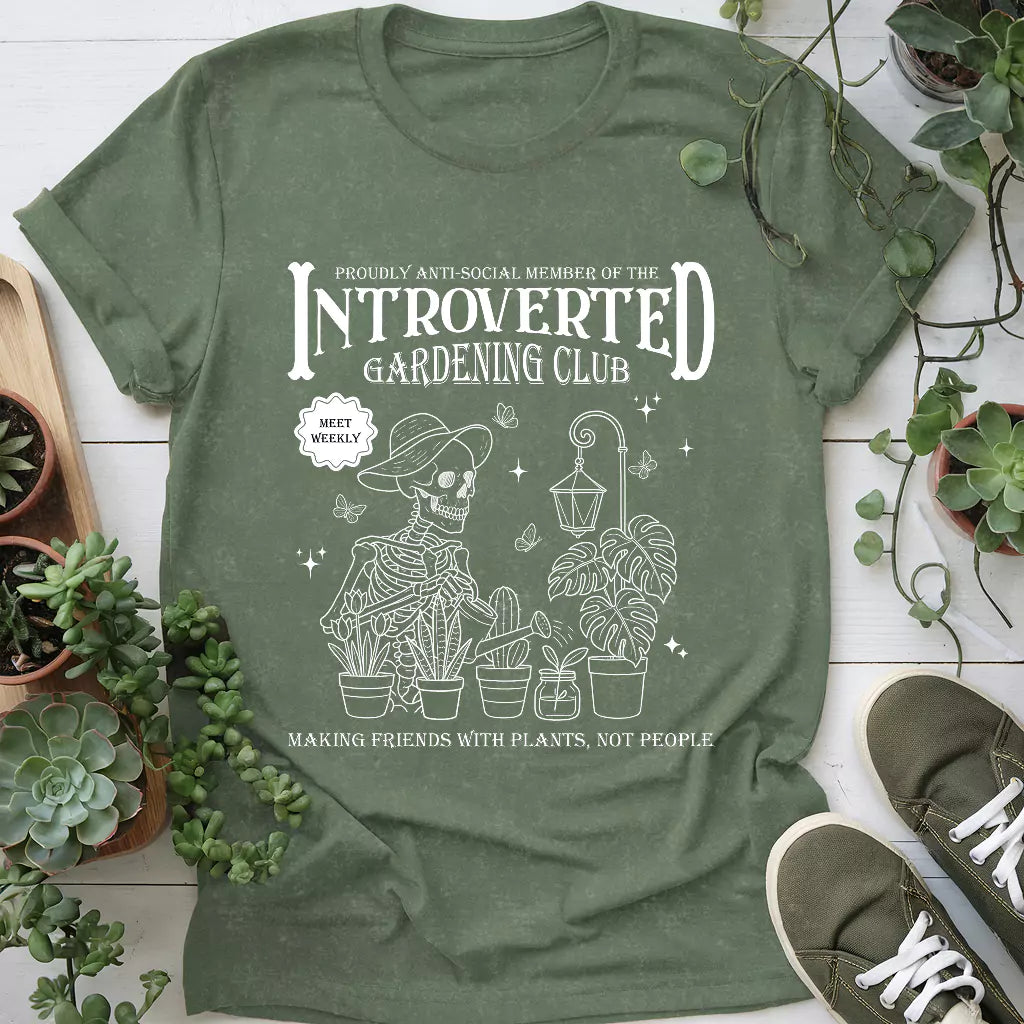 Introverted Gardening Club T-Shirt