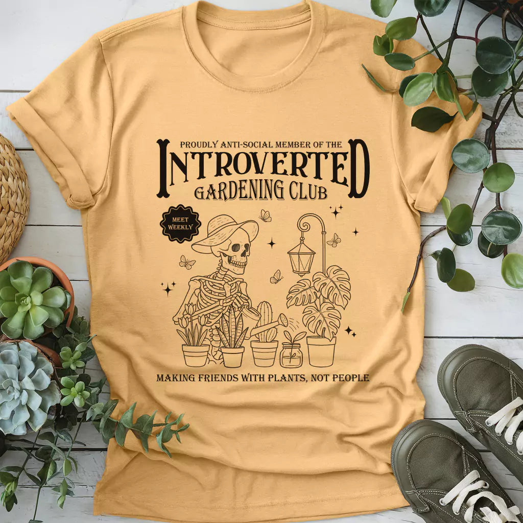 Introverted Gardening Club T-Shirt