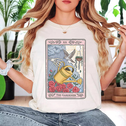 Gardener Tarot Card T-Shirt