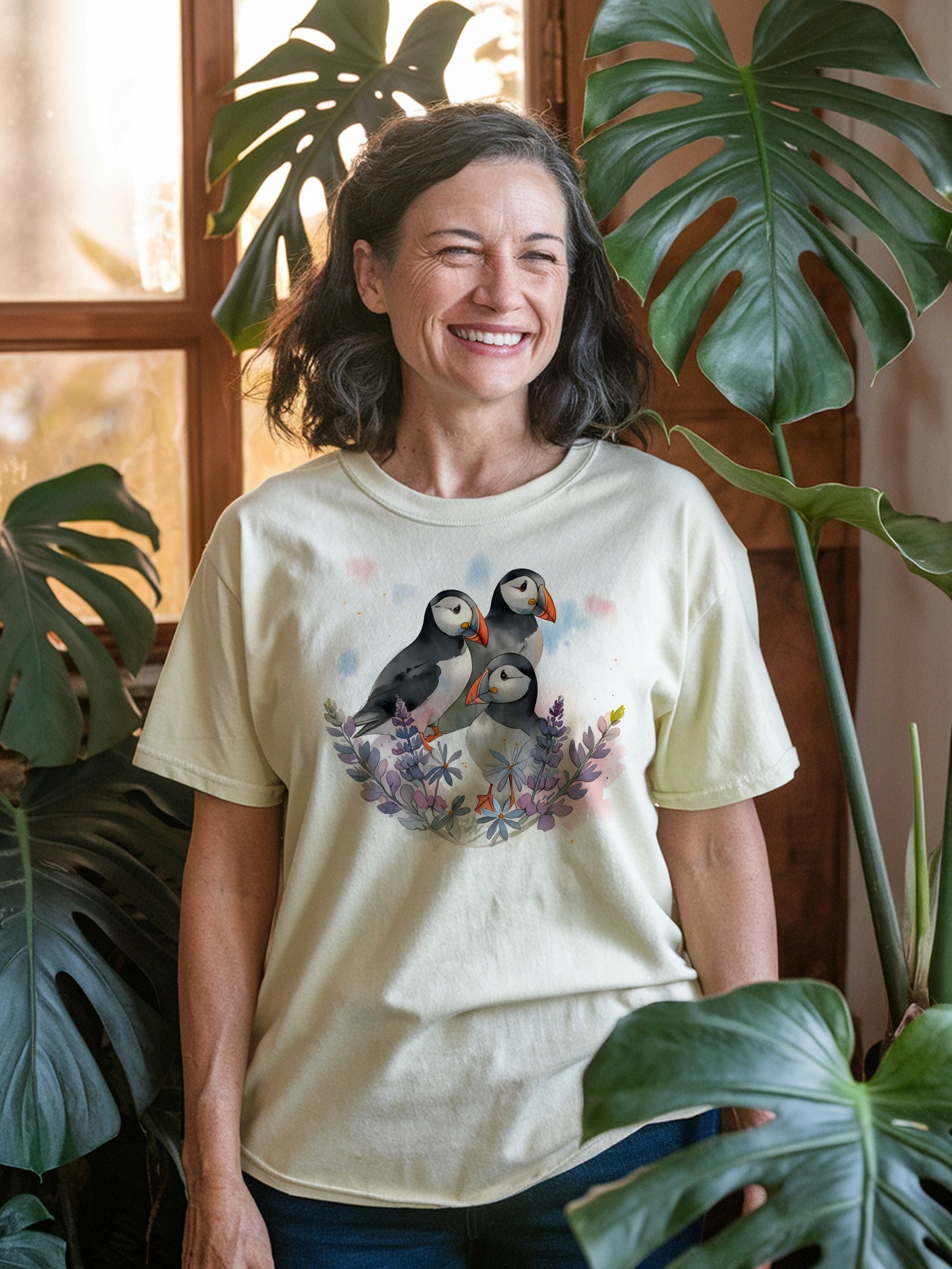 Puffin Posy T-shirt