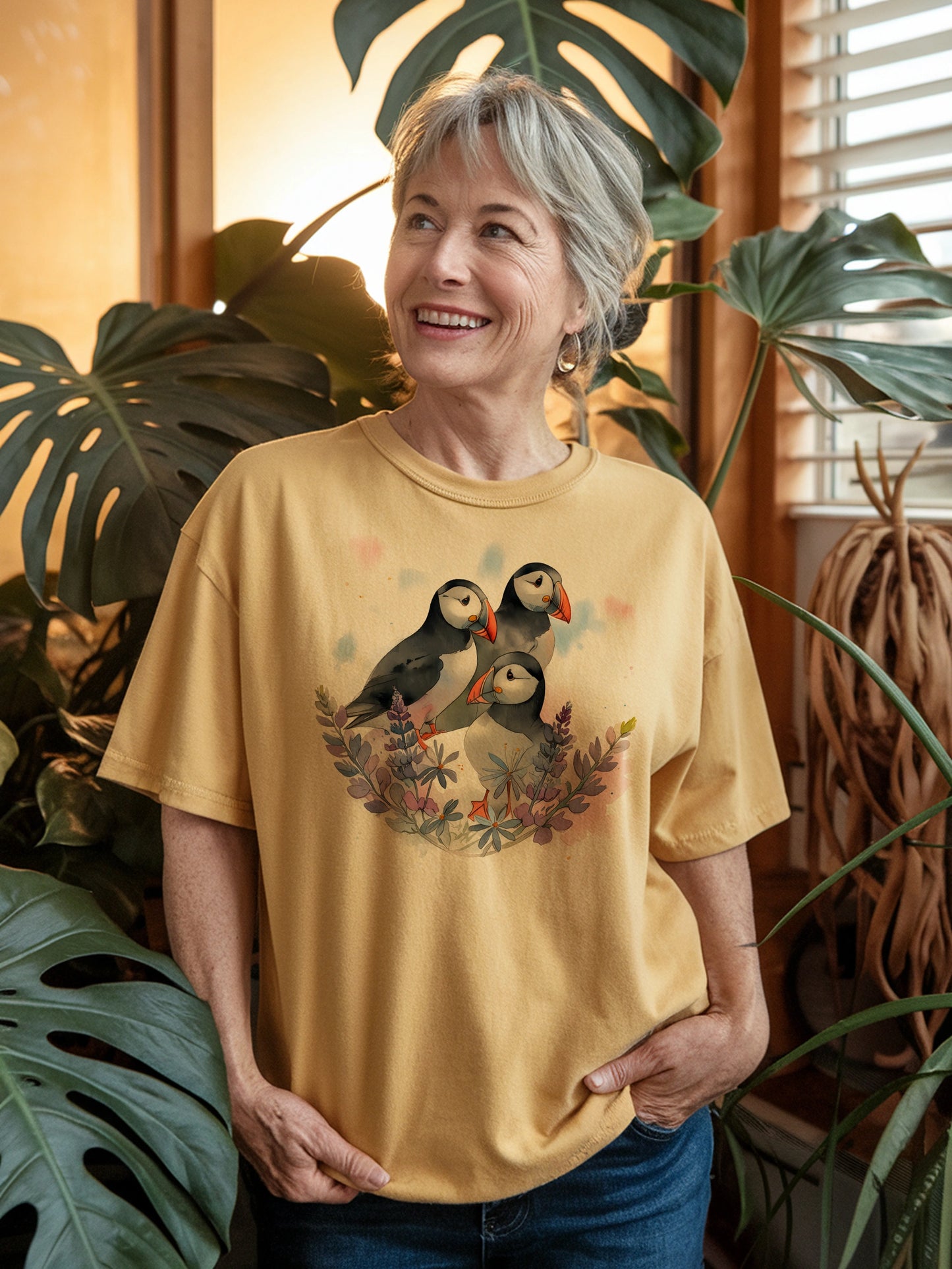 Puffin Posy T-shirt