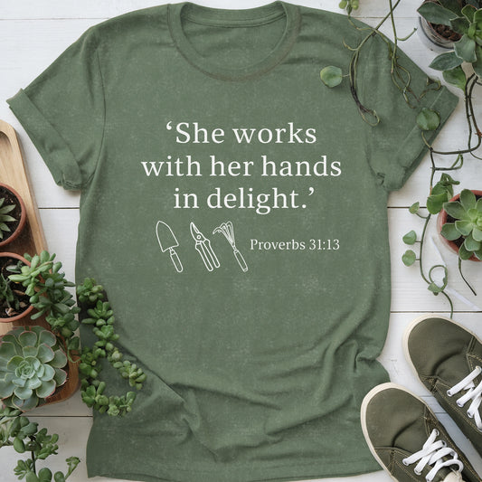 Gardening In Bible T-shirt