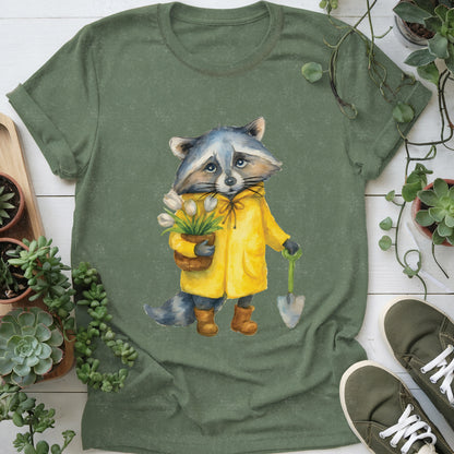 Raccoon Gardener T-shirt