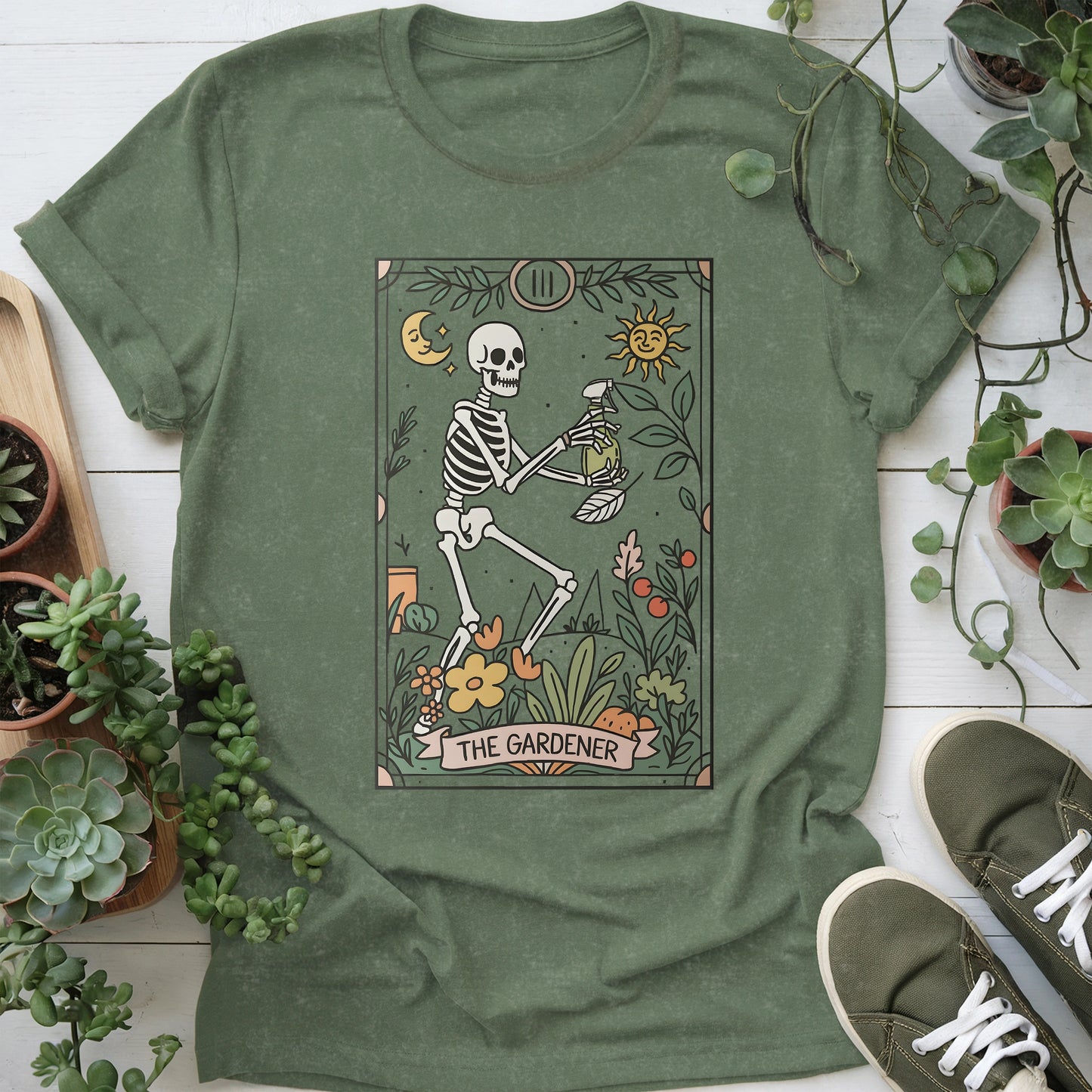 The Skeletal Gardener T-shirt