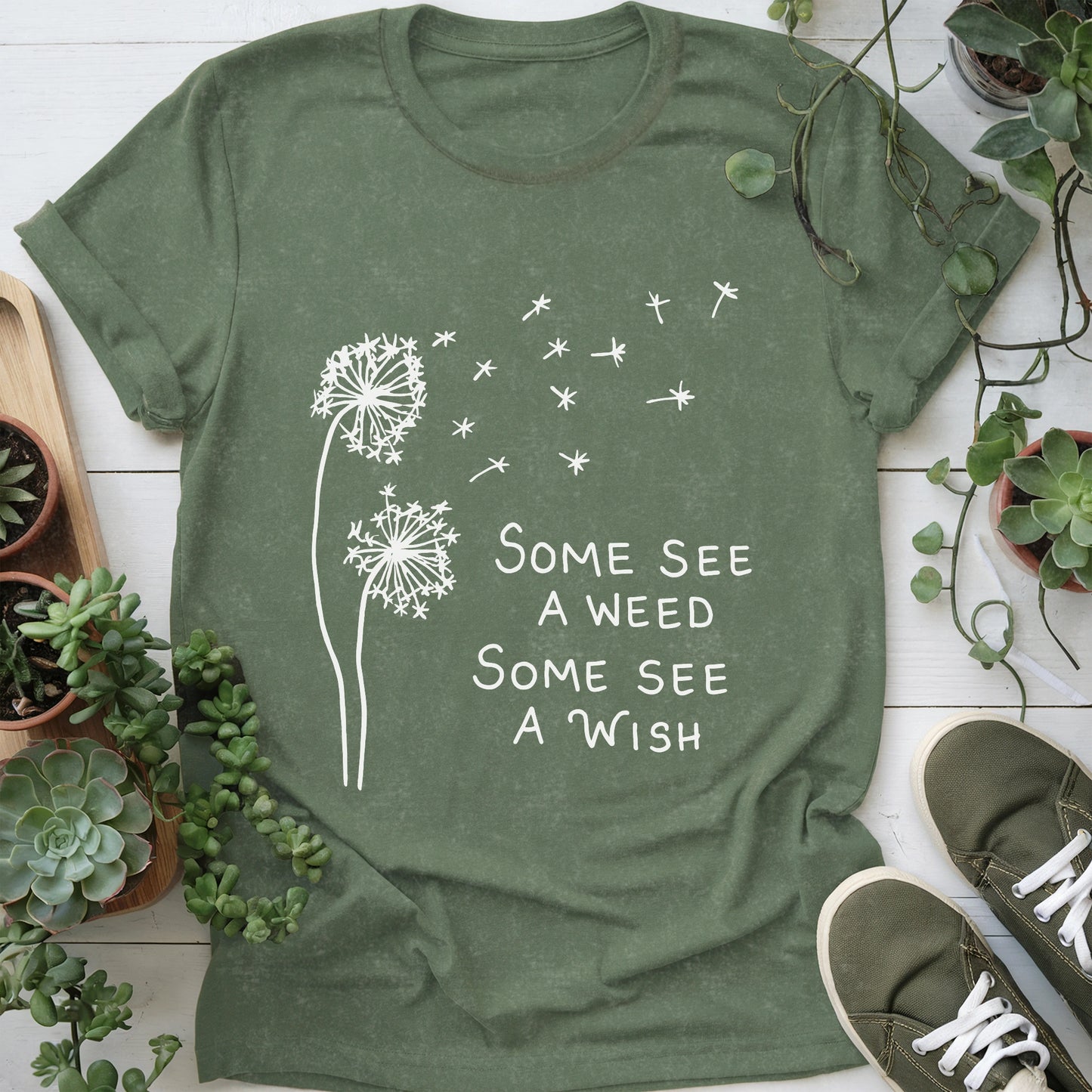 Wishful Dandelion T-shirt