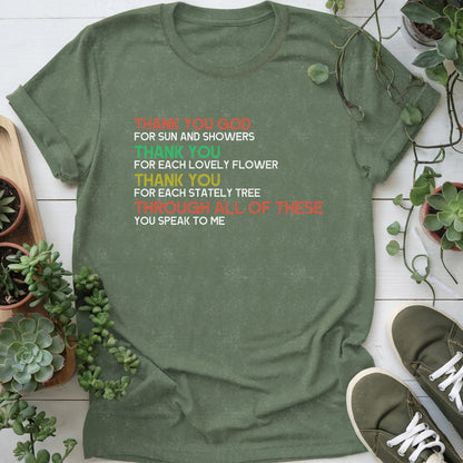 Gardener’s Prayer T-shirt