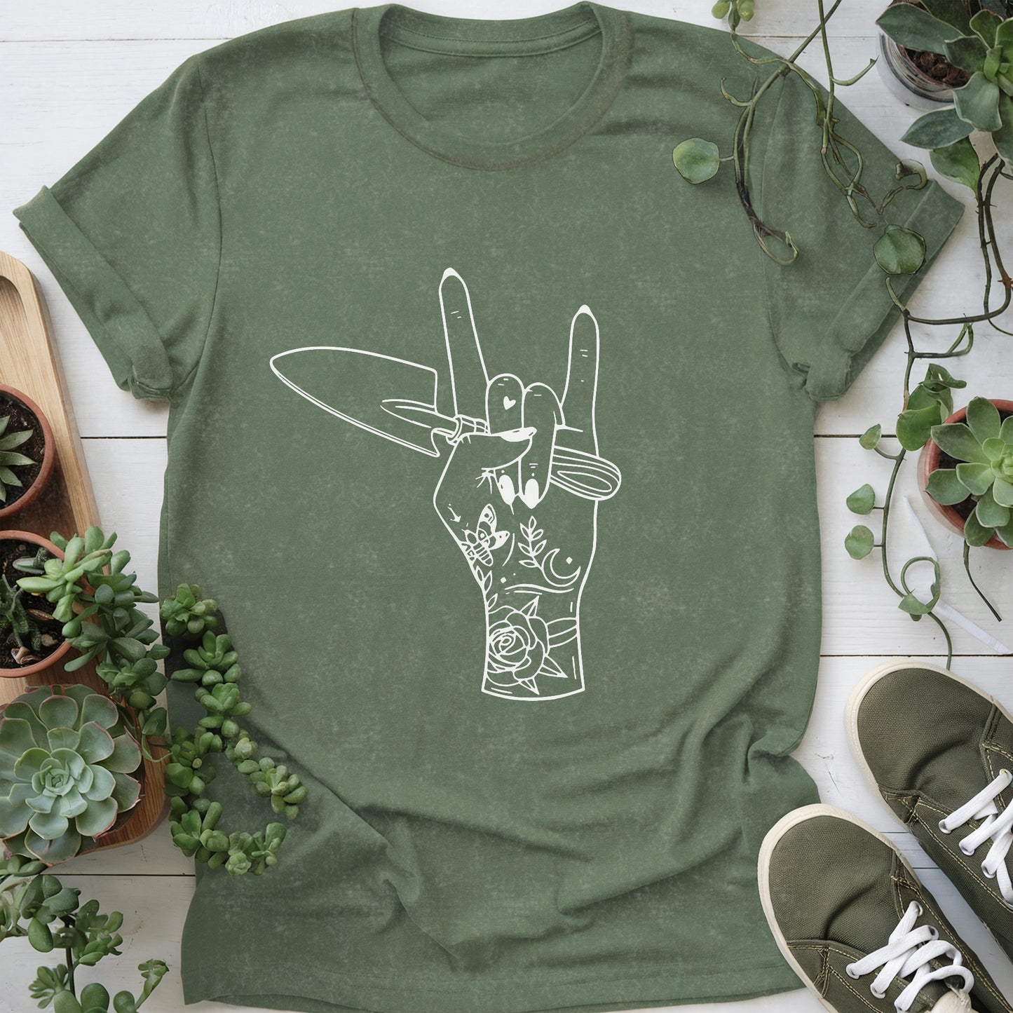 Gardening Rock T-shirt