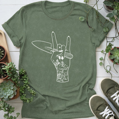 Gardening Rock T-shirt