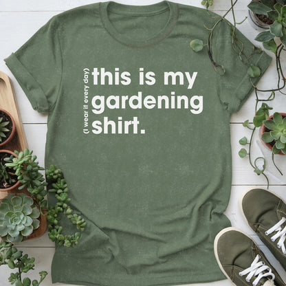My Gardening T-shirt