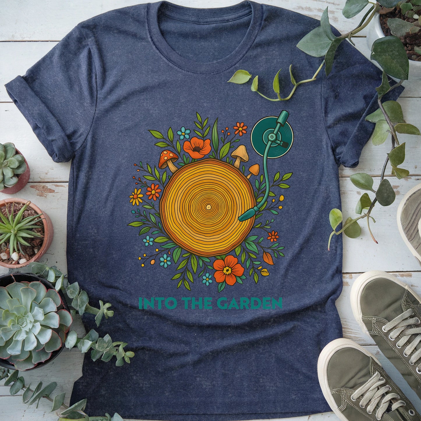 Garden Vinyl T-shirt