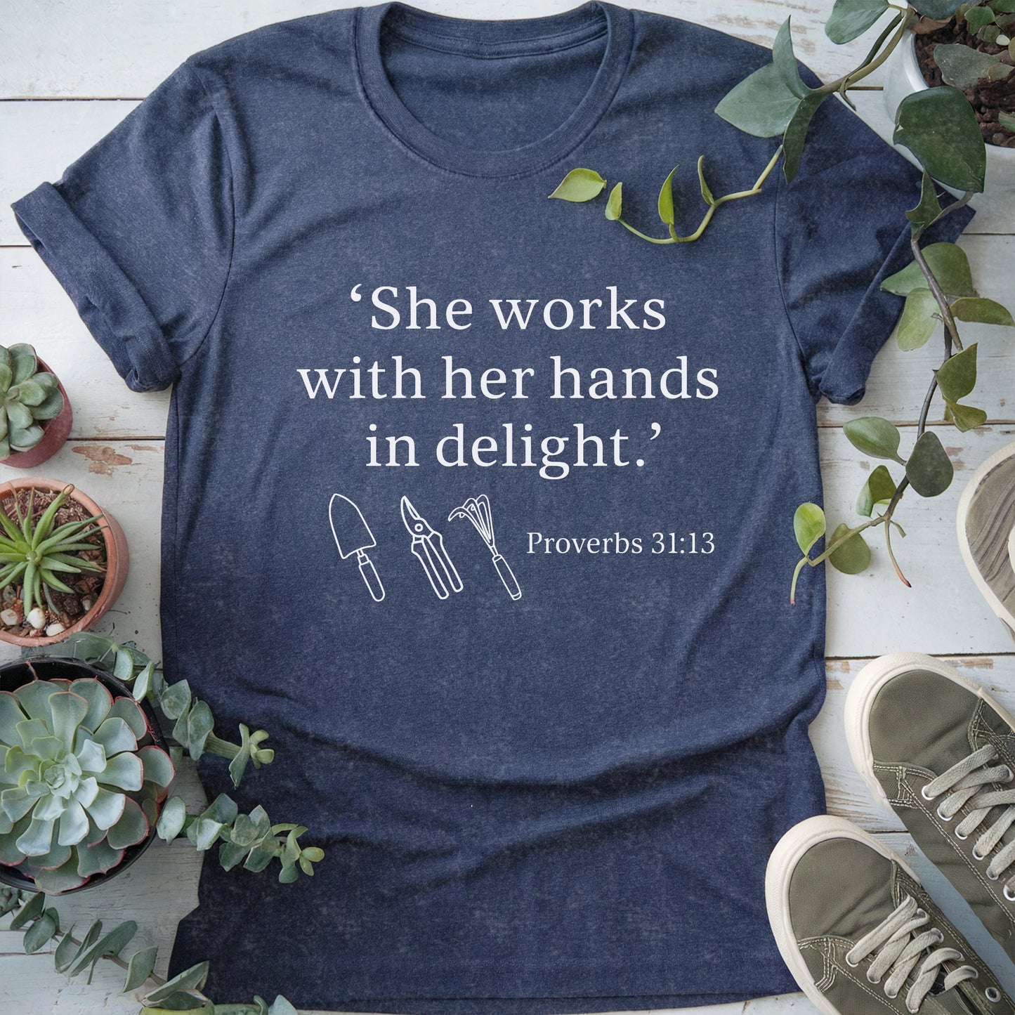 Gardening In Bible T-shirt