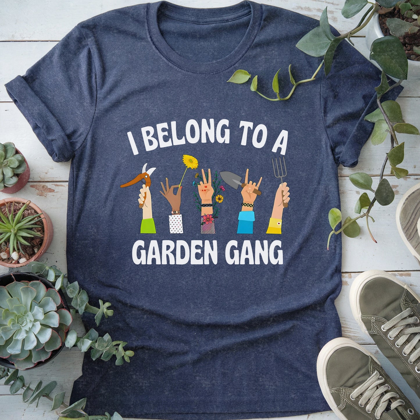 I Belong To A Garden Gang T-shirt