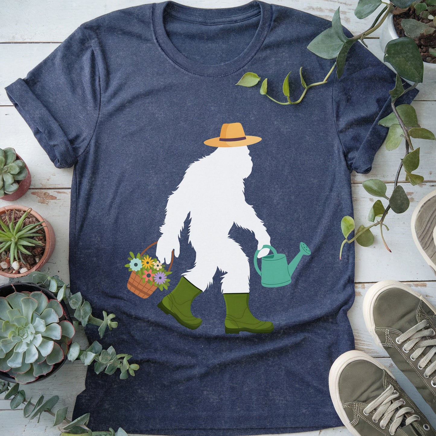 Bigfoot Gardener T-shirt