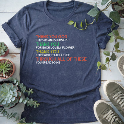 Gardener’s Prayer T-shirt
