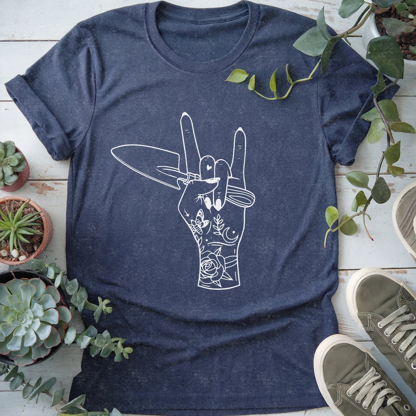 Gardening Rock T-shirt